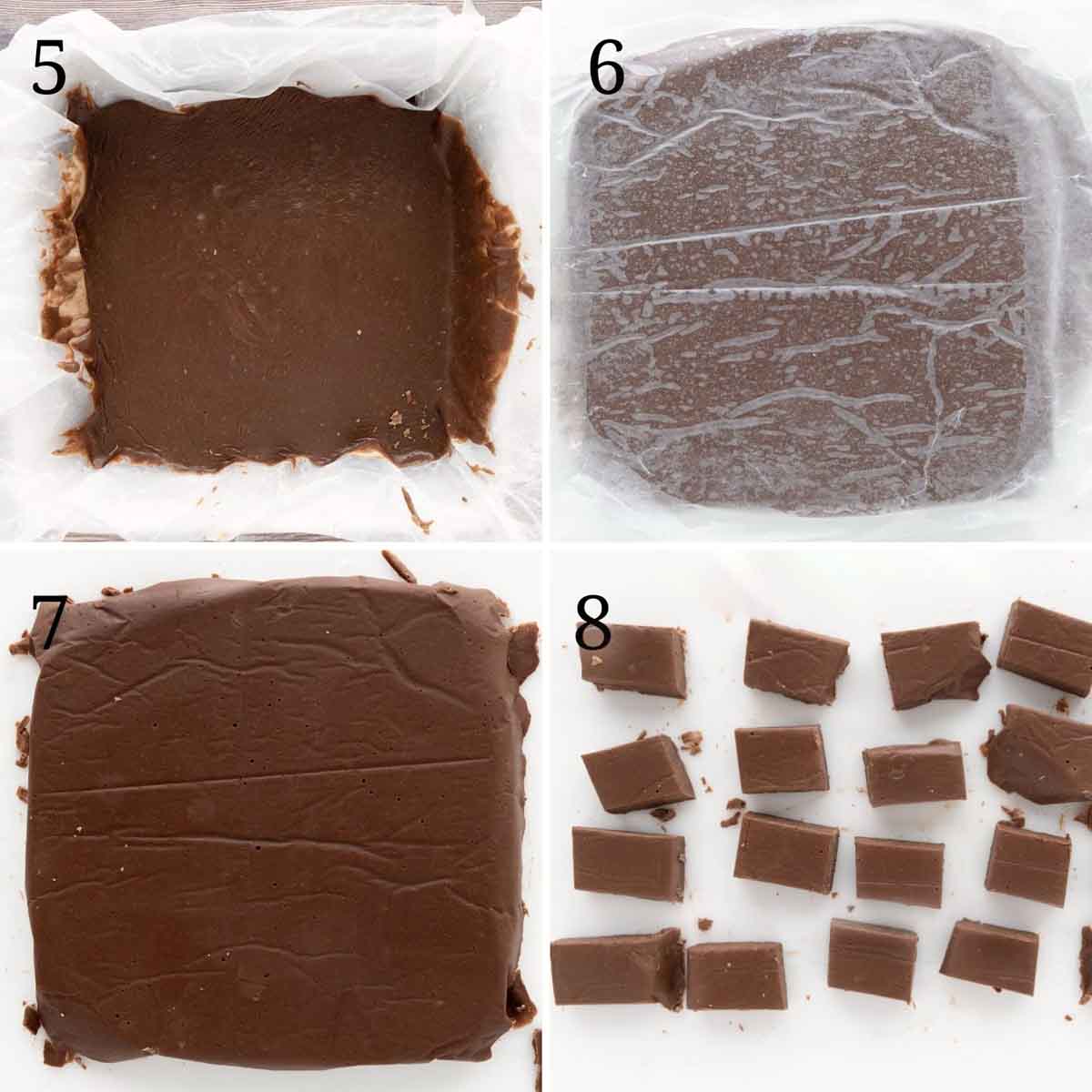 Collage showing how to finish the recipe.