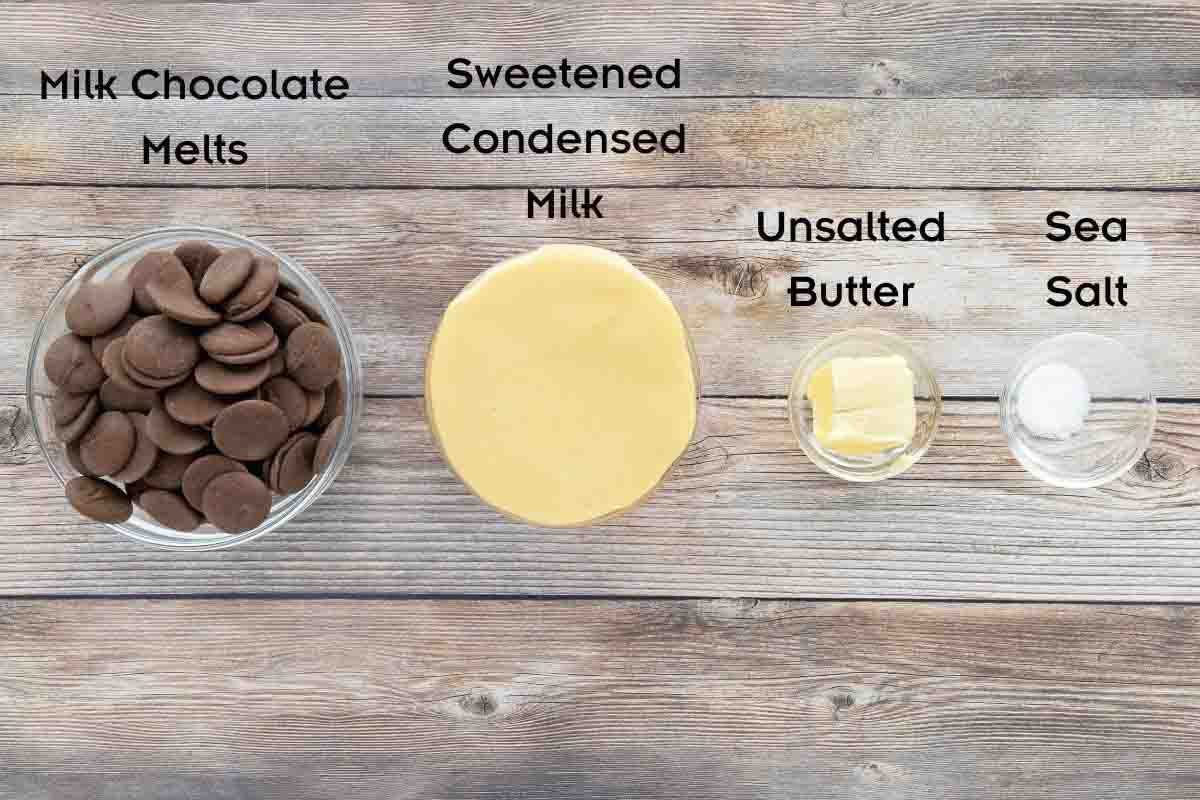 Ingredients to make the recipe.
