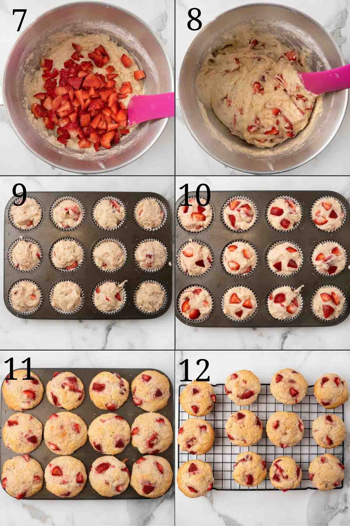 Collage showing how to finish the recipe.