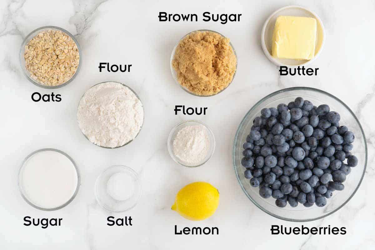 Ingredients to make the recipe.