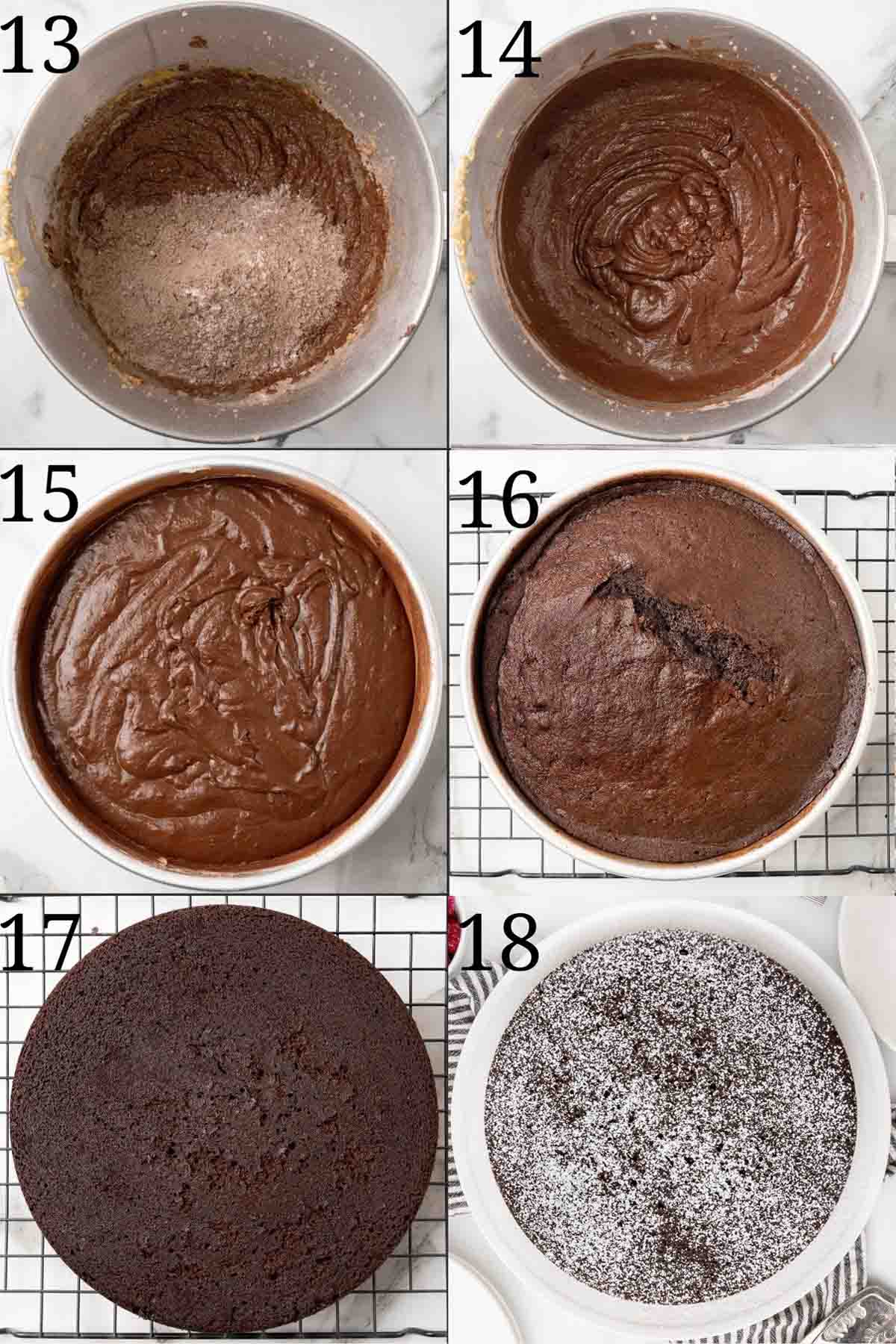 Collage showing how to finish the recipe.