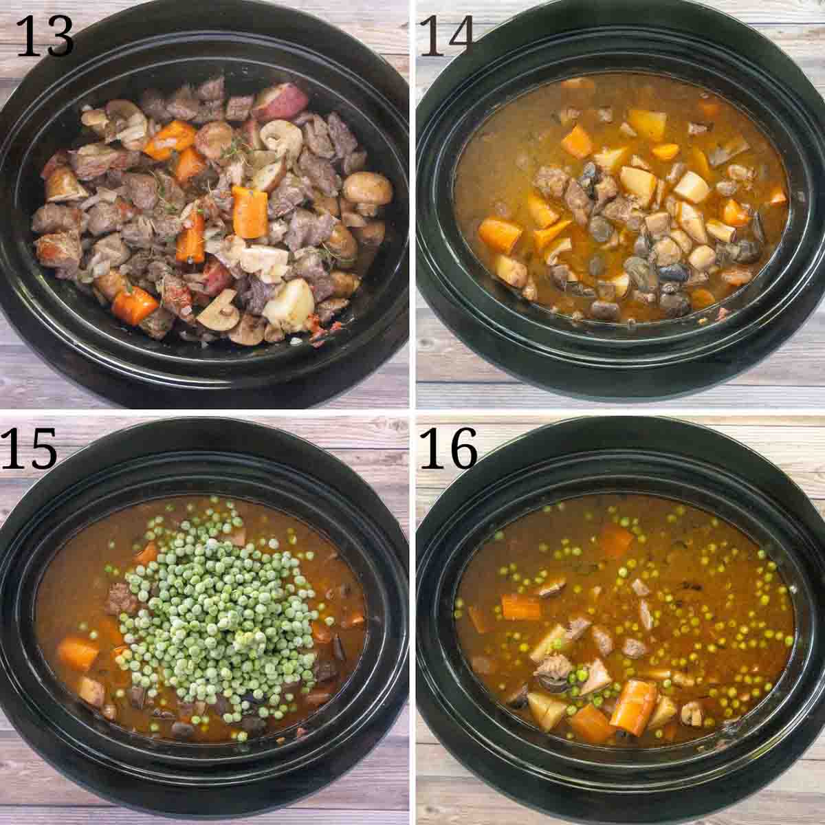 Collage showing how to finish the recipe.