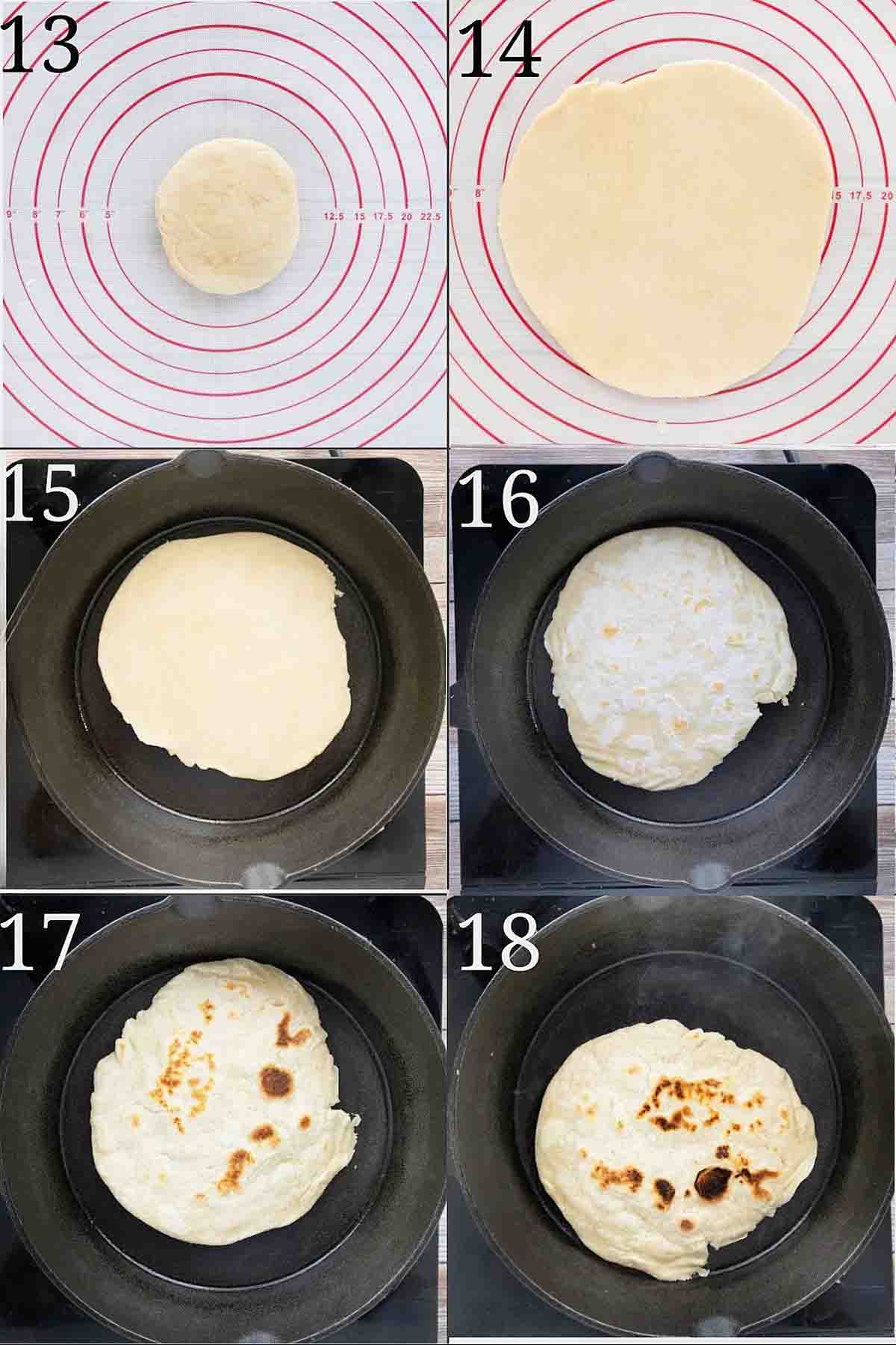 Collage showing how to finish the recipe.
