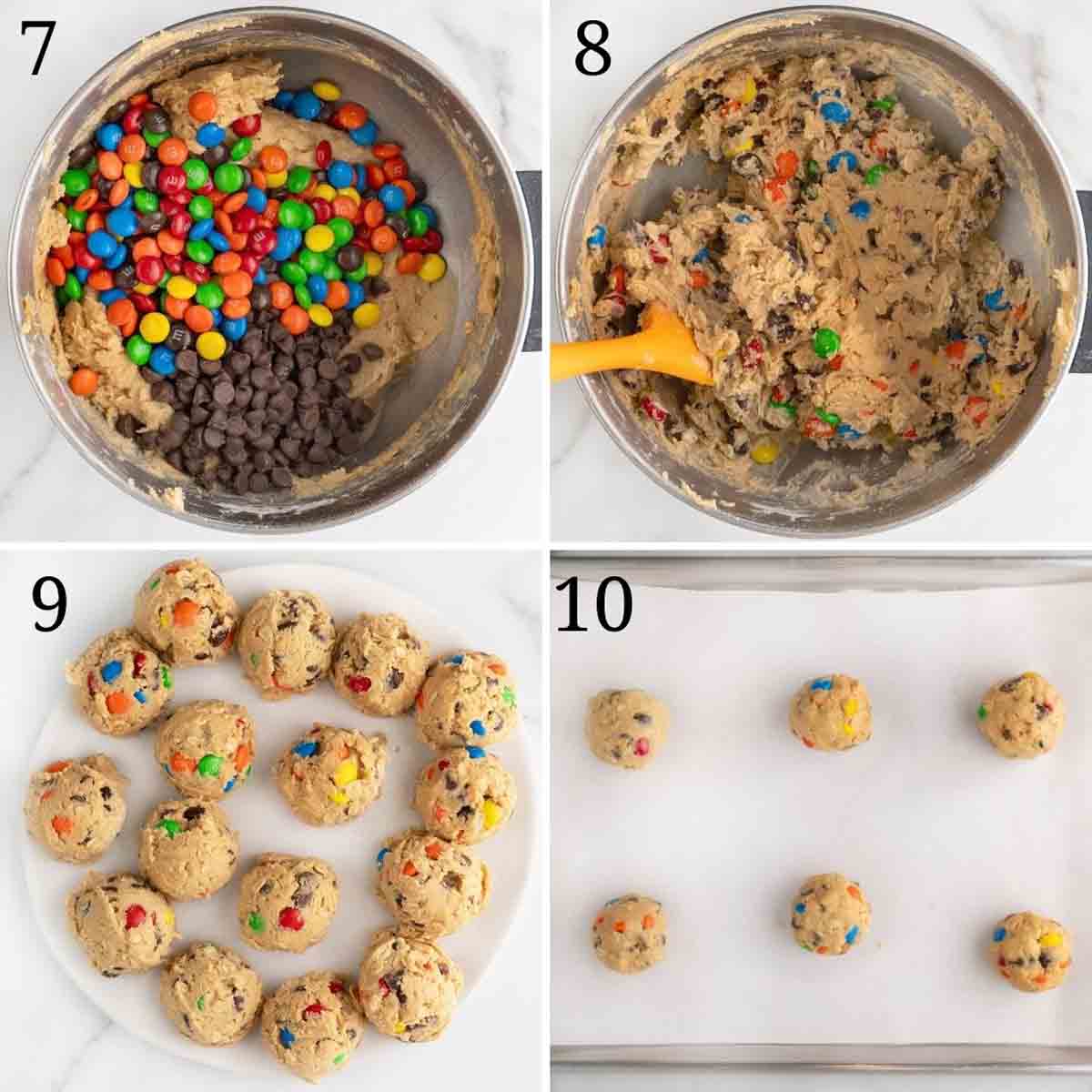 Collage showing how to finish the recipe.