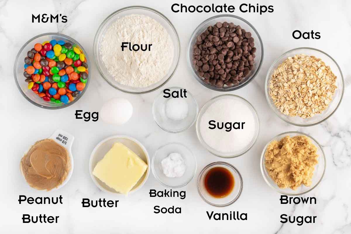 Ingredients to make the recipe.
