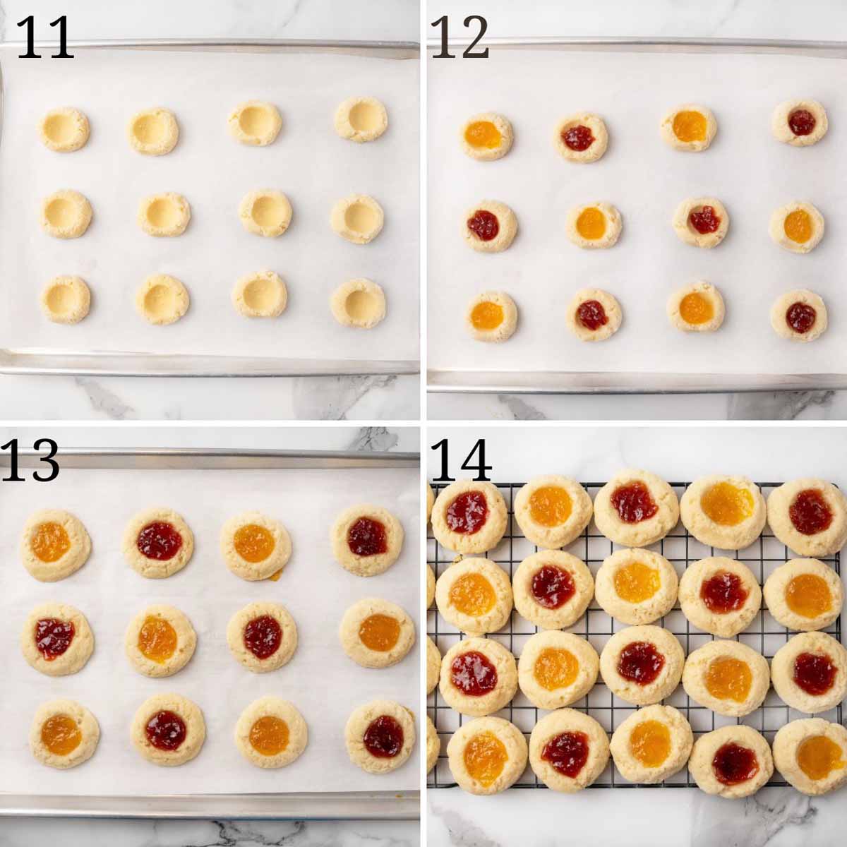 Collage showing how to finish the recipe.